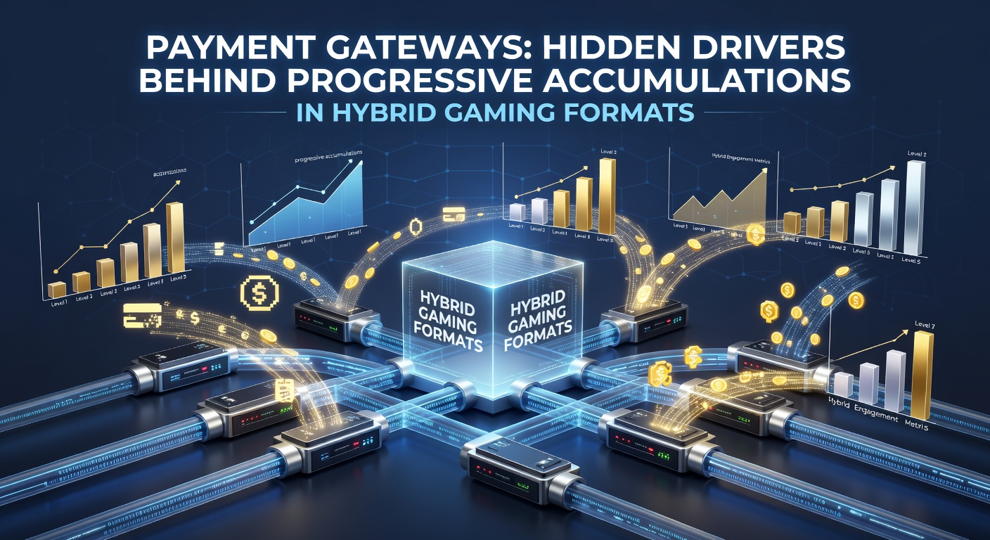 Hybrid gaming dashboard displaying live progressive jackpot meters fed by integrated payment gateway data streams
